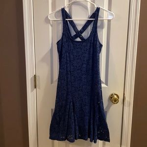 ✨4 for $25✨ navy blue laced dress